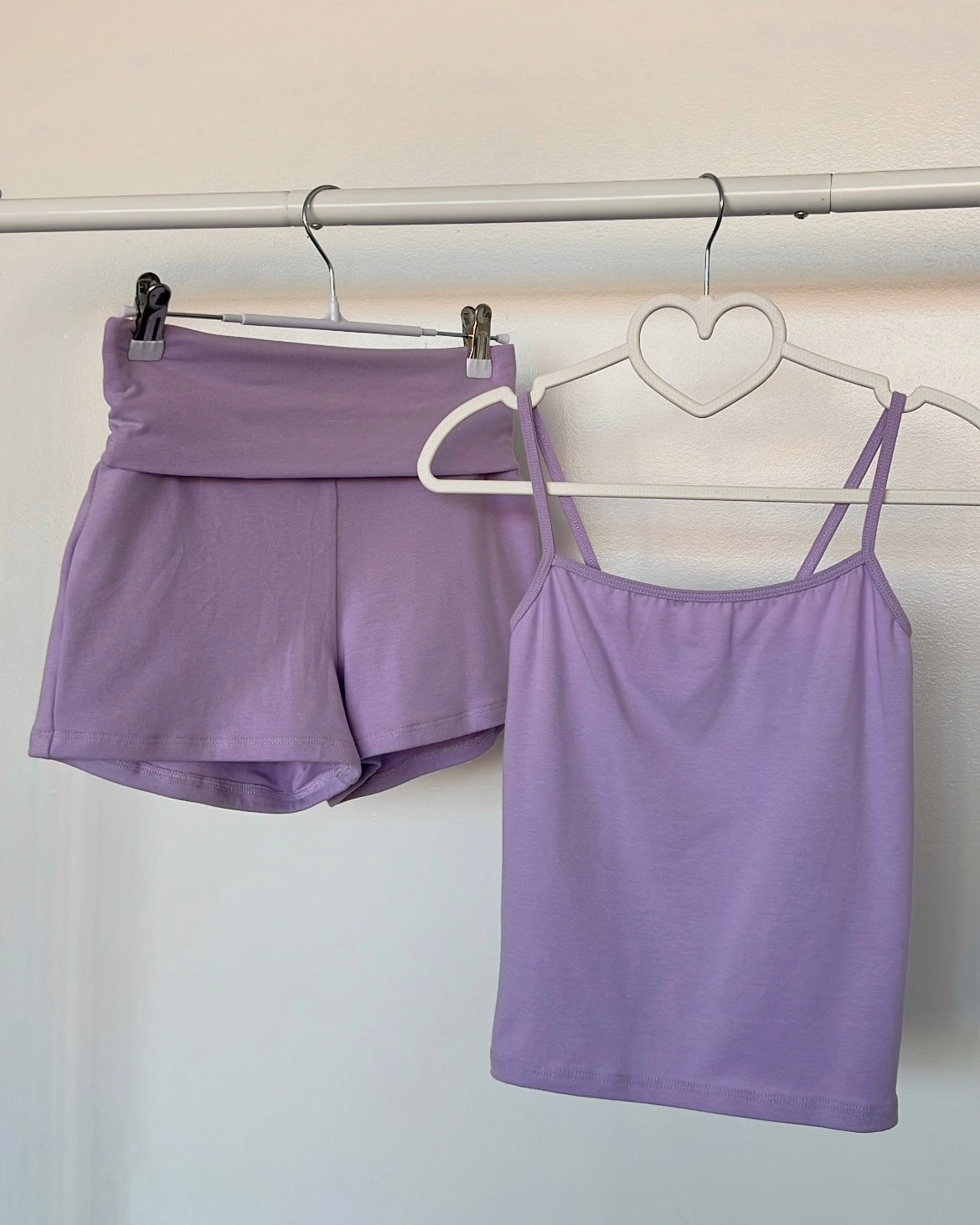 Lavender Cami Cotton Top