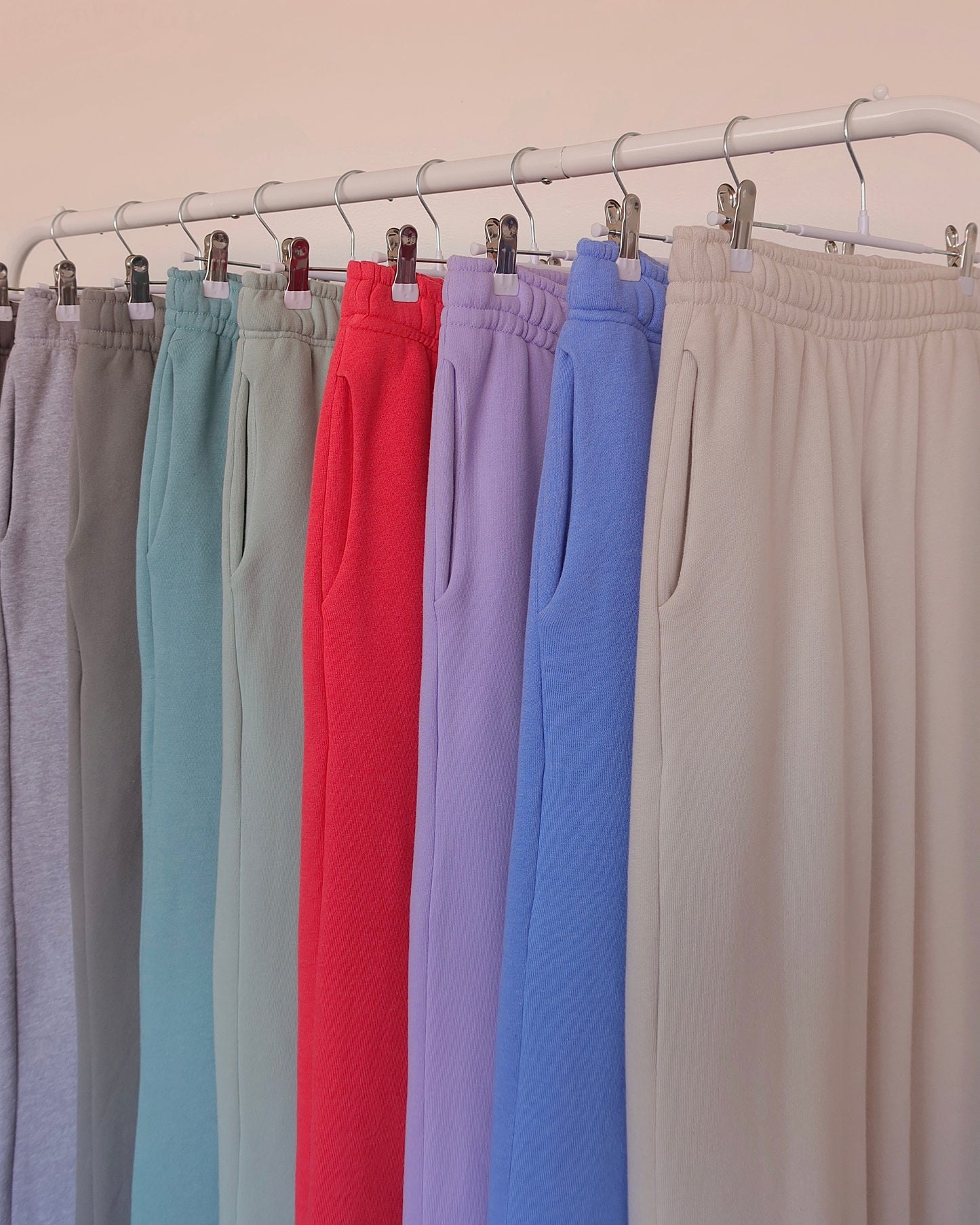 Seafoam Straight Leg Pocket Sweatpants