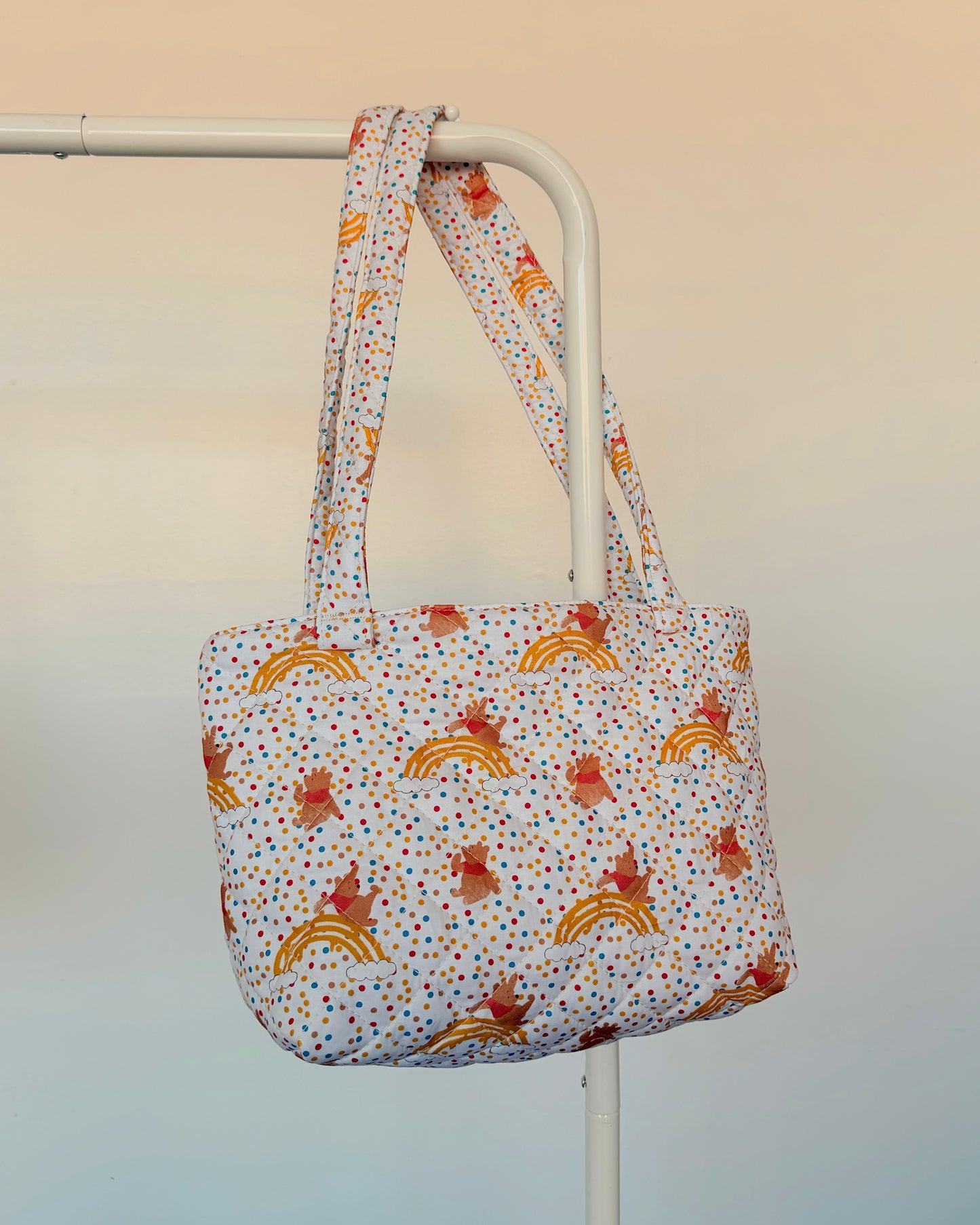 Pooh Polka Dots Tote Bag