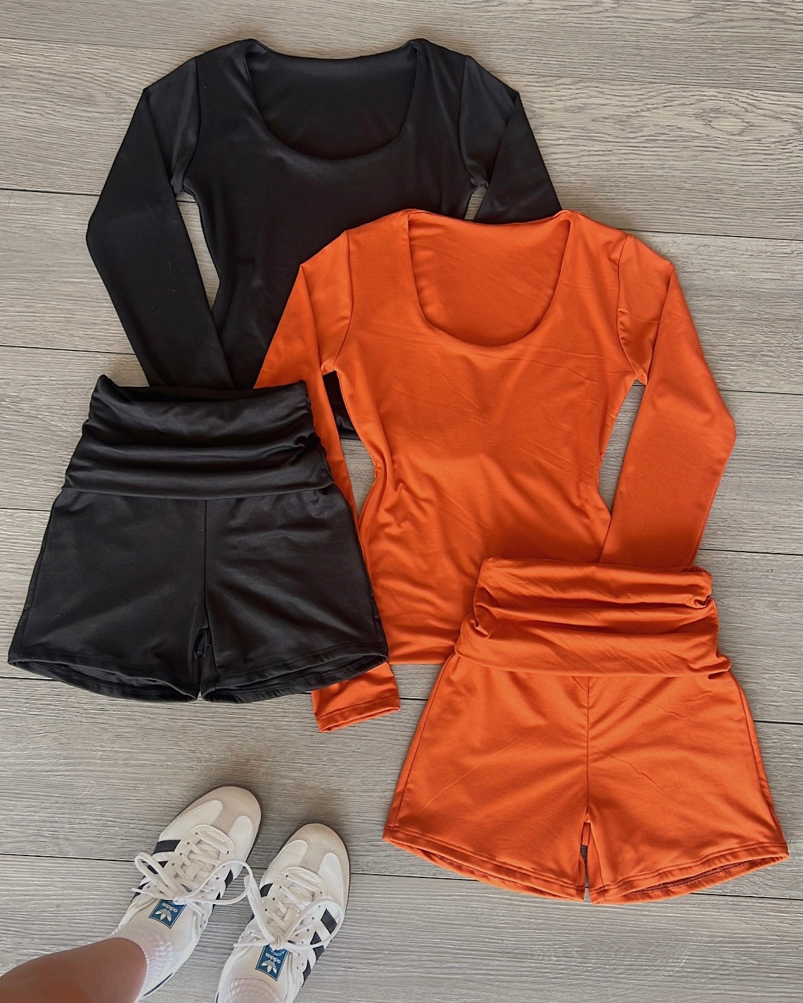 Black (Scoop) B-Soft Long Sleeve Top