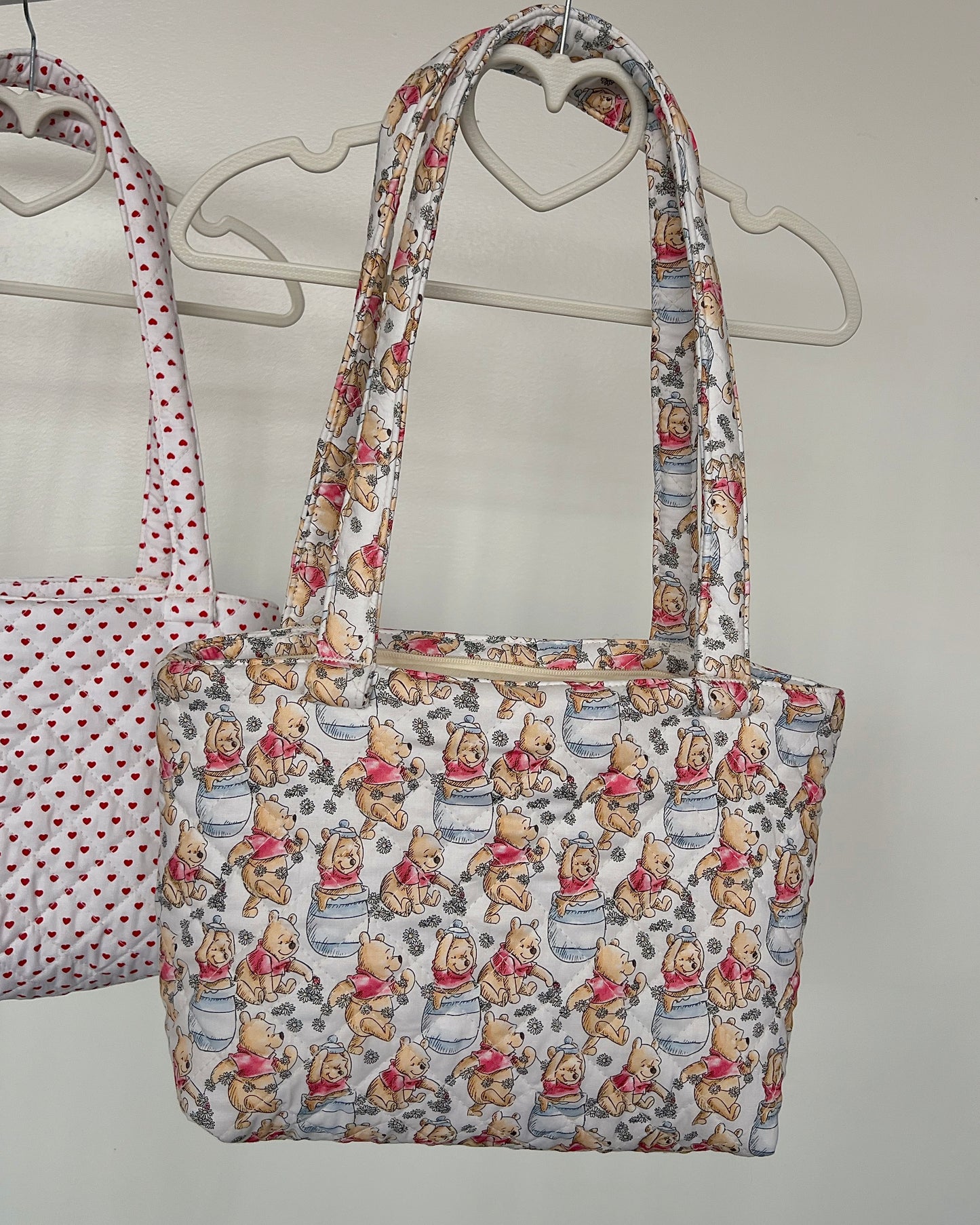 Pooh Blue Honey Tote Bag