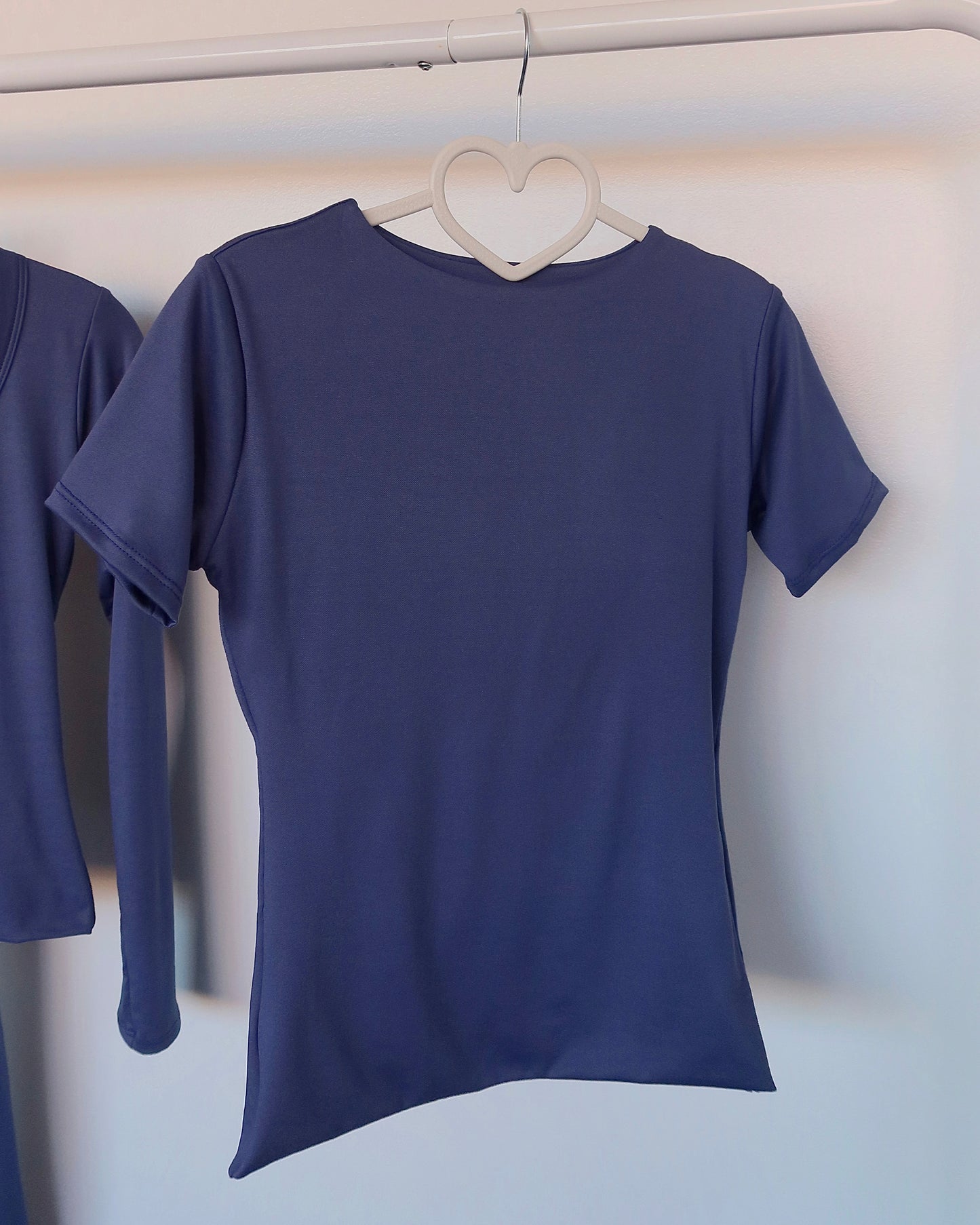 Denim (Crewneck) B-Soft Short Sleeve Top