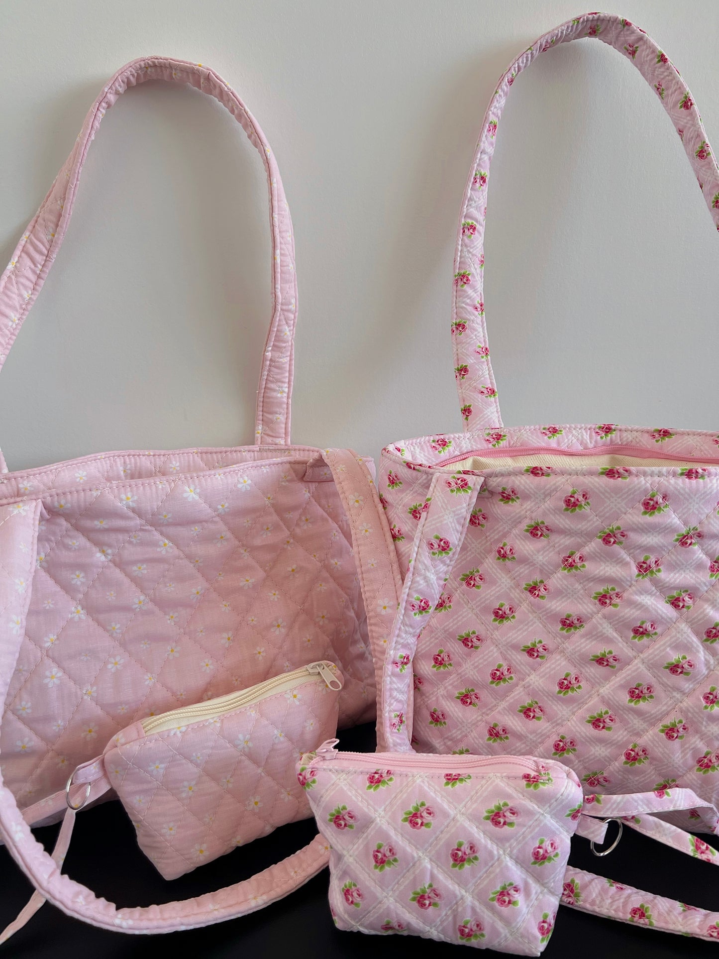 Baby Pink Daisies Tote Bag