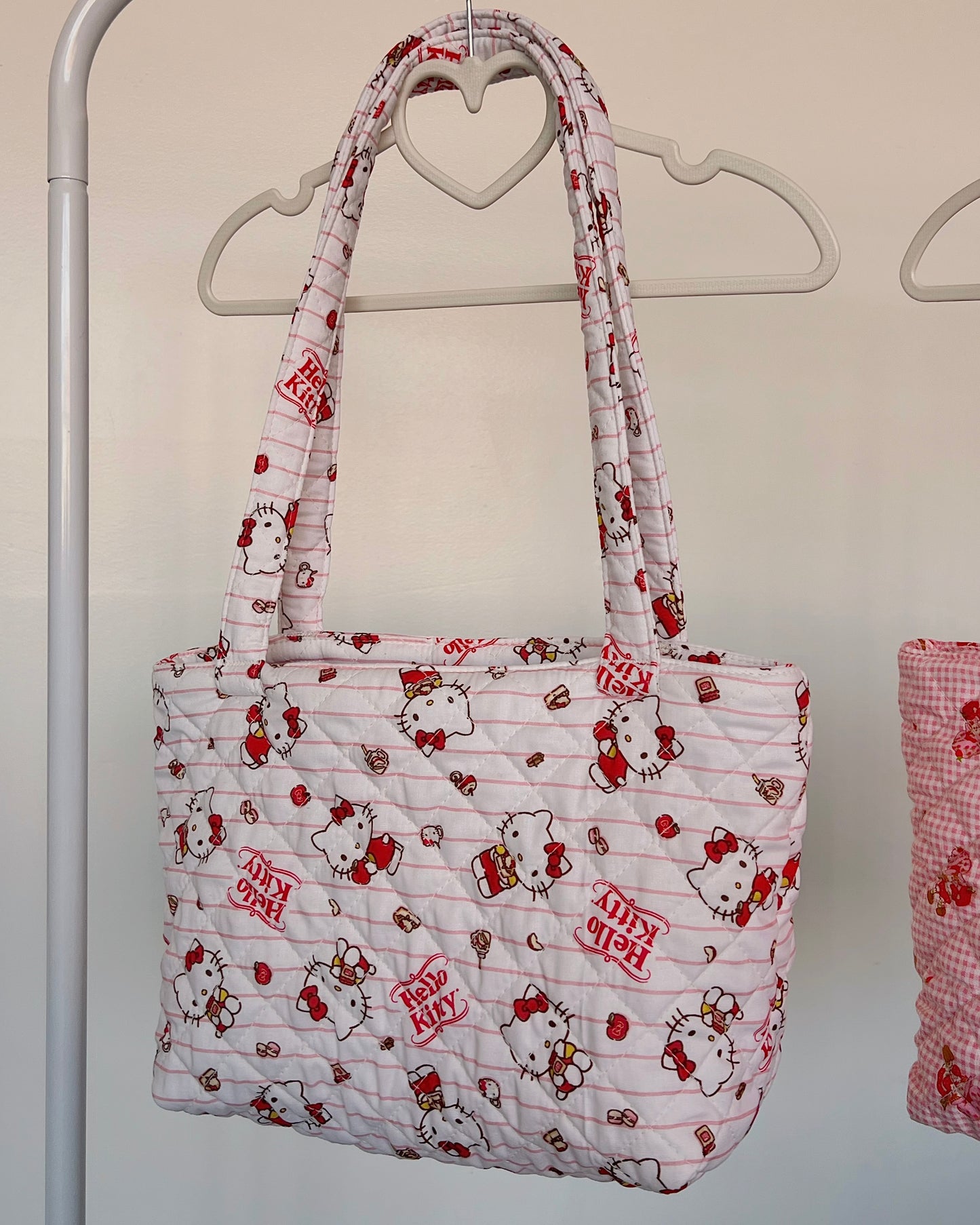HK Stripe Bakery Tote Bag
