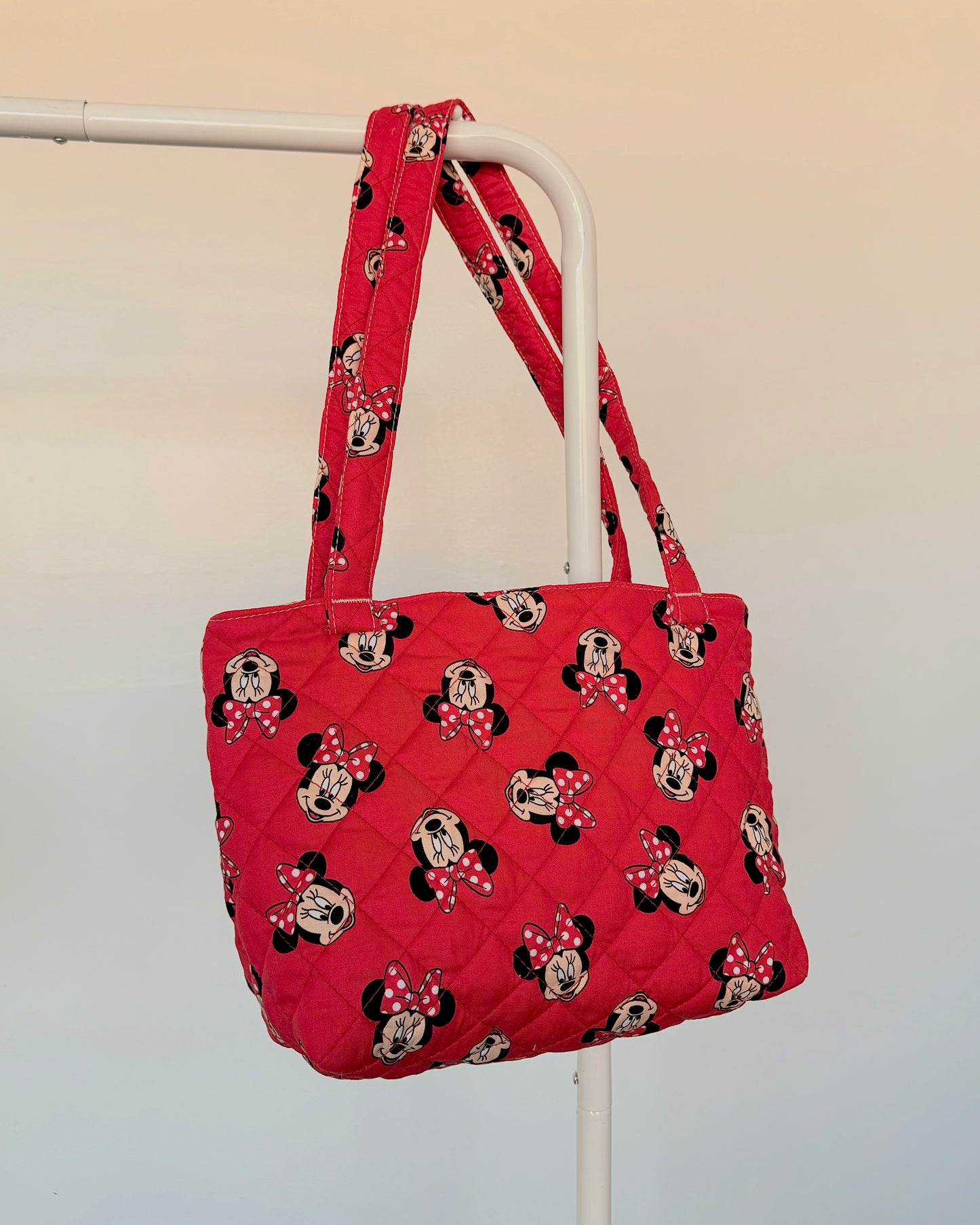 Red Minnie Toss Tote Bag