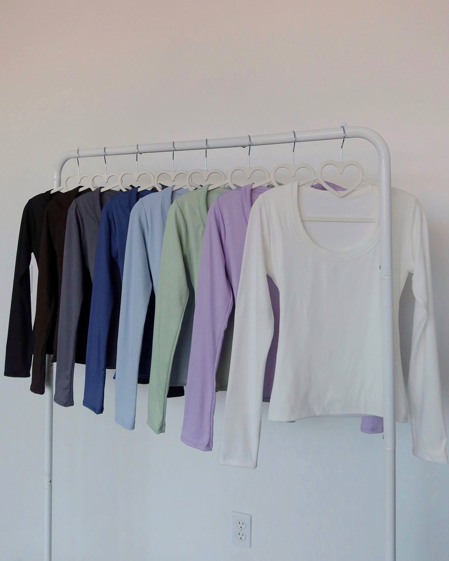 Baby Blue (Round) B-Soft Long Sleeve Top