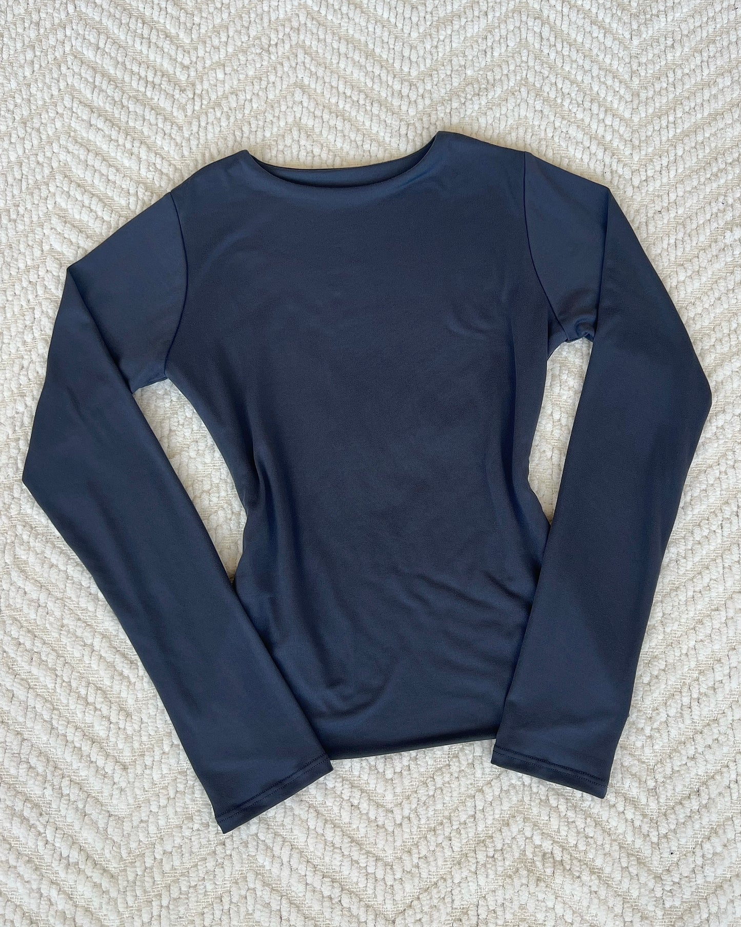 Cement B-Soft Long Sleeve Top
