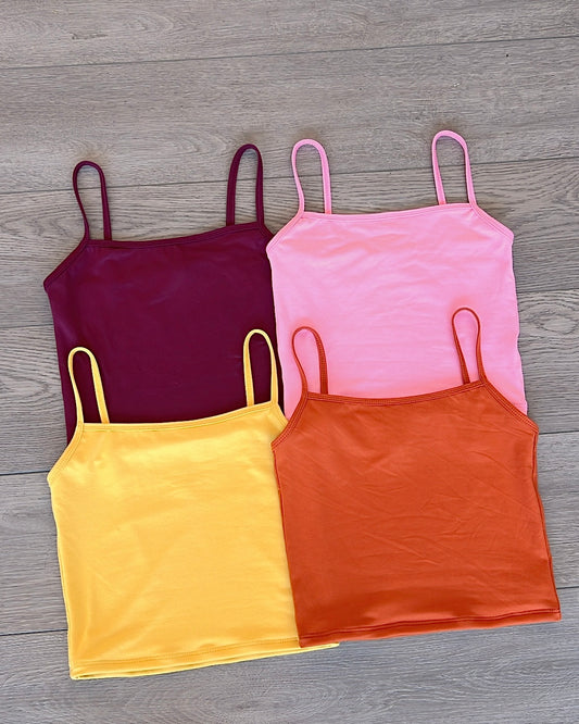 Pumpkin (Cami) Crop B-Soft Top