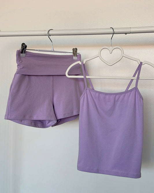 Lavender Cami Cotton Top