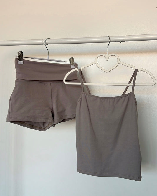 Grey Cami Cotton Top