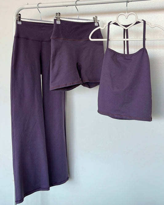 Plum Marled Active Cami Top