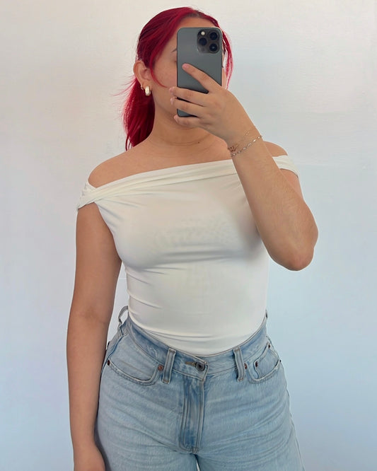 Ivory (Venezia) Asymmetric Top