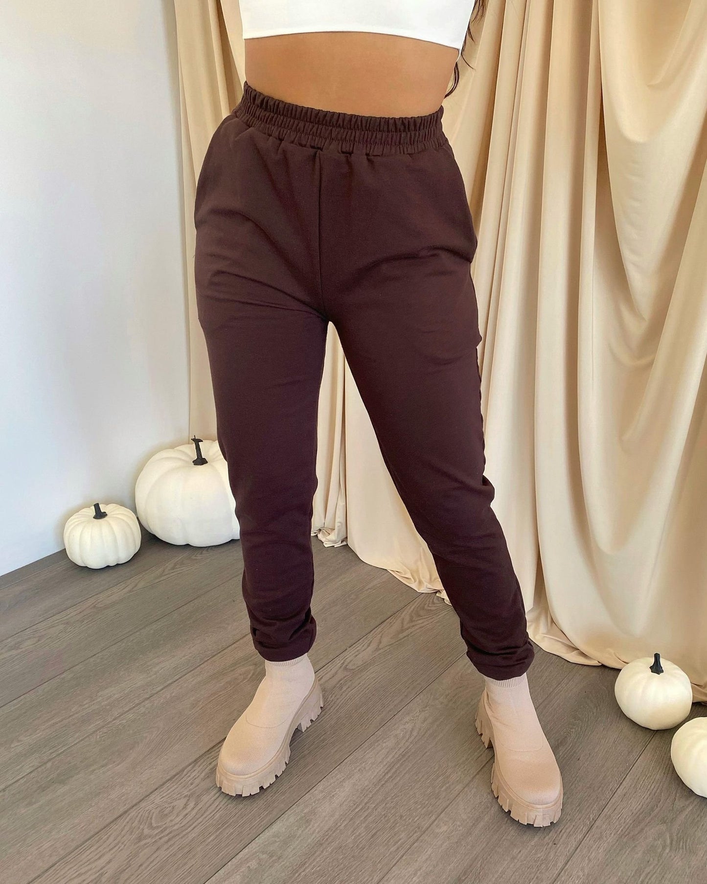 Joggers - Brown